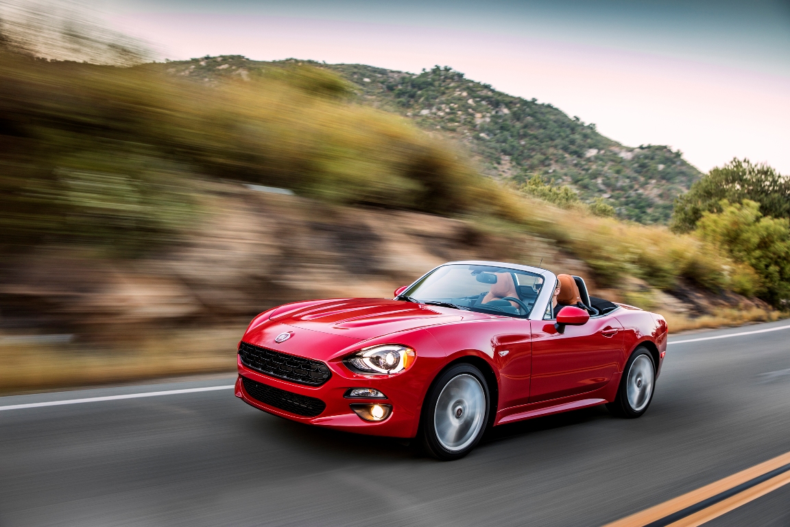 The 2017 Fiat 124 Spider Lusso (FCA)