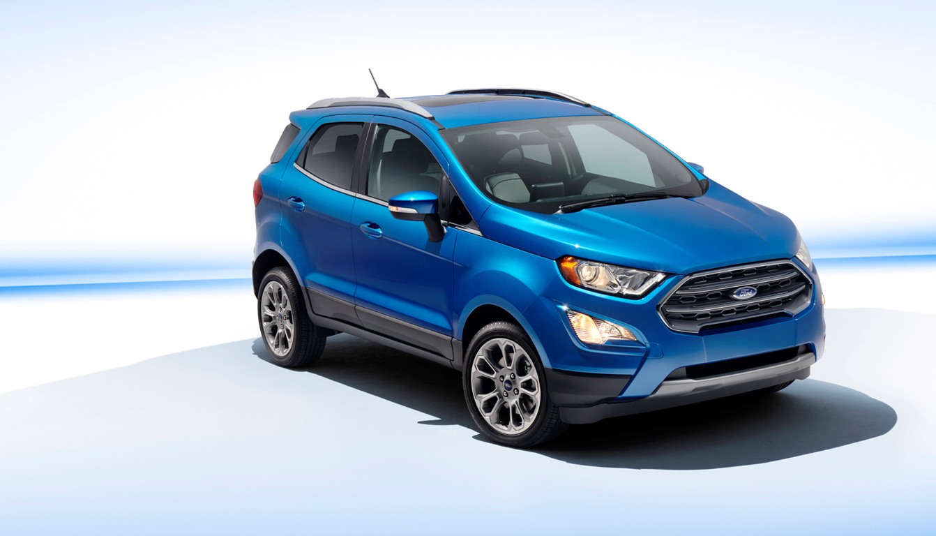 The 2018 Ford EcoSport will hit US showrooms in early 2018. (Ford)